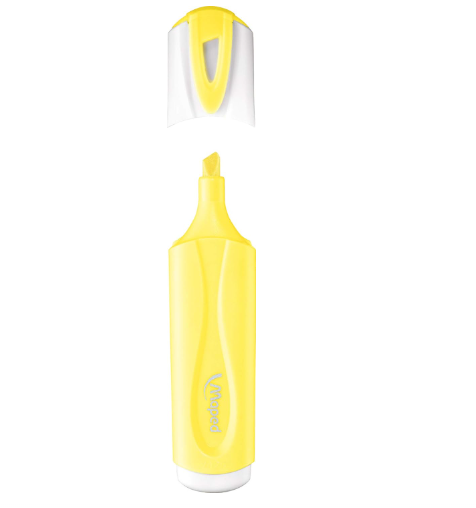 Highlighters Fluo Peps Pastel Yellow