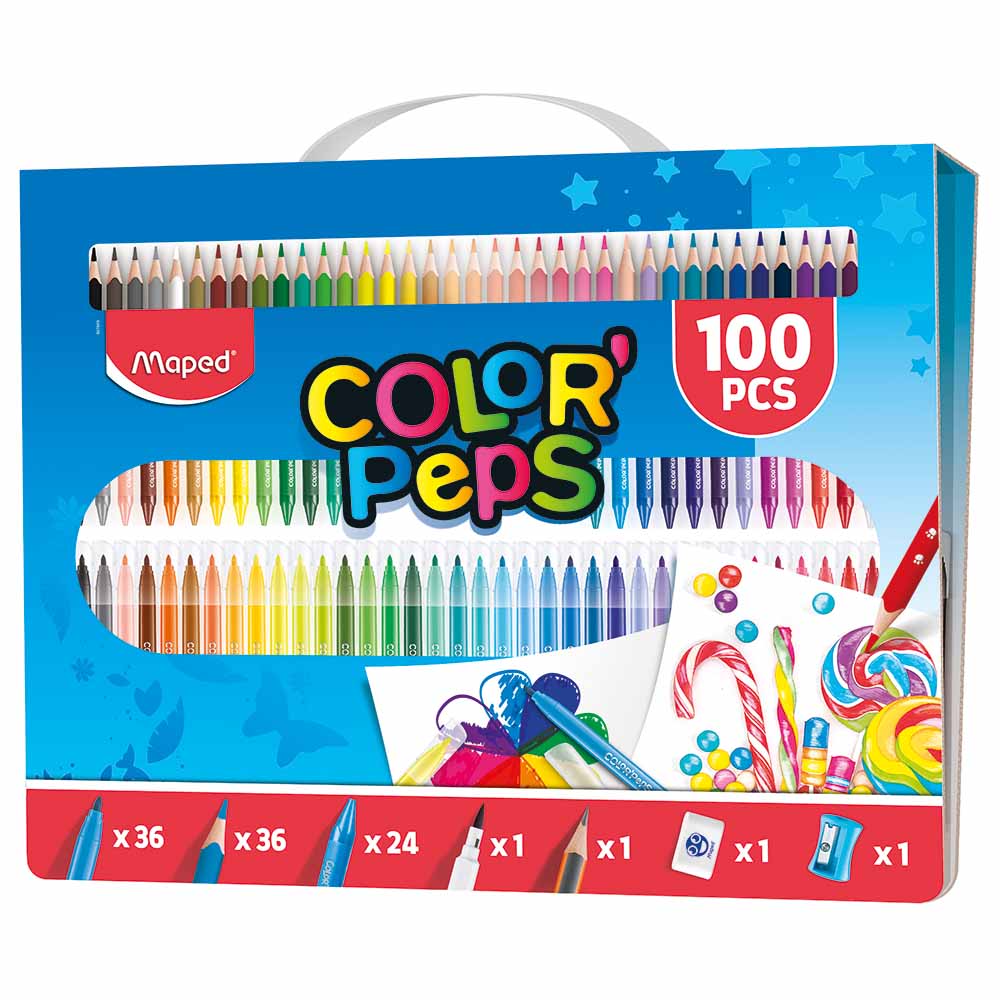 Color Peps Colouring Kit - 100pcs
