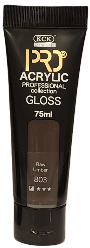 Acrylic Pro 75 ML-  Raw Umber