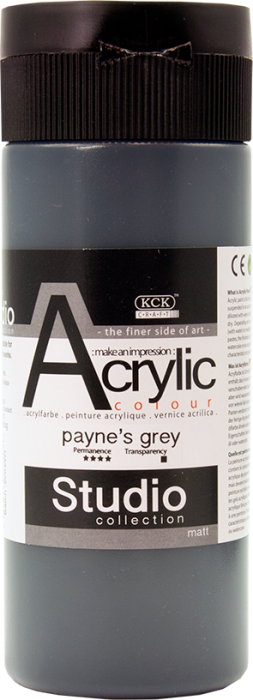 Acrylic Studio 520 ML- Payne's Grey