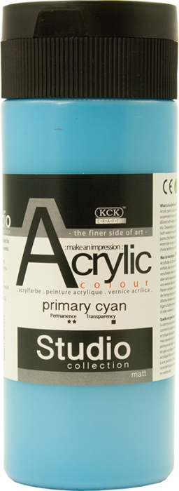 Acrylic Studio 520 ML Primary Cyan