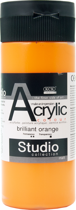 Acrylic Studio 520 ML- Brilliant Orange 