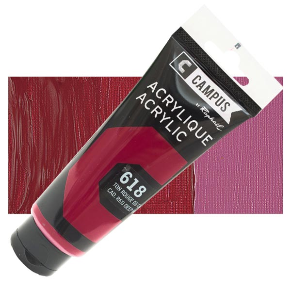 Acrylique Campus 100 ML Cadmium Red Deep Hue
