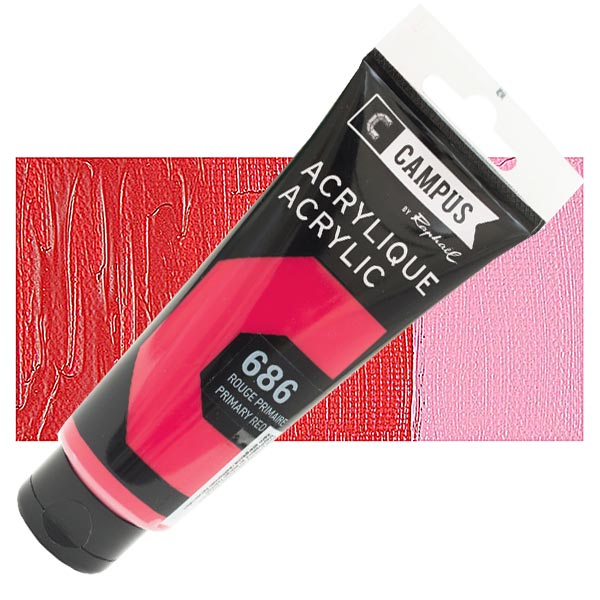 Acrylique Campus 100 ML Primary Red