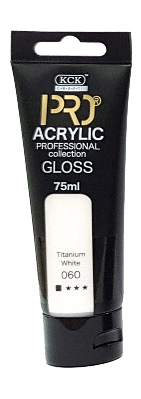 Acrylic Pro 75 ML Titanium White