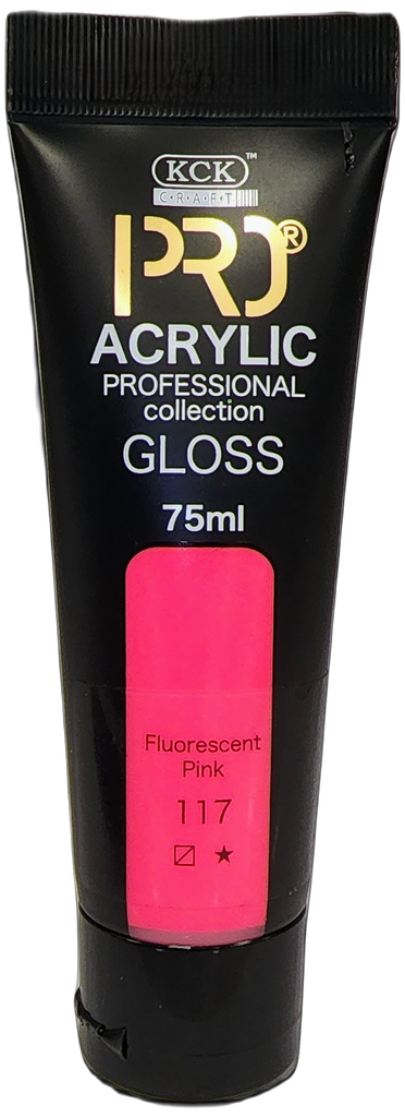 Acrylic Pro 75 ML-  Fluorescent Pink