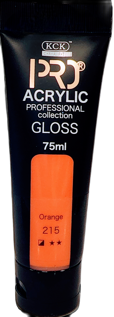 Acrylic Pro 75 ML-  Orange