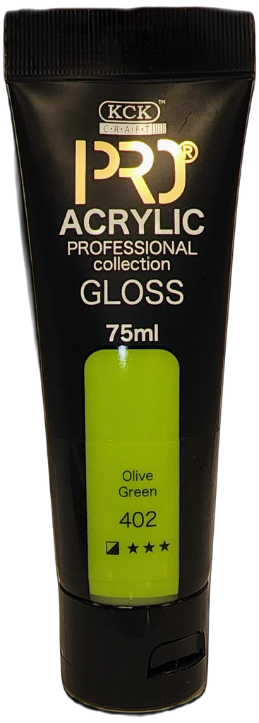 Acrylic Pro 75 ML-  Olive Green