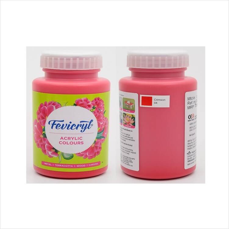 Fevicryl 500 ML 04 Crimson Red