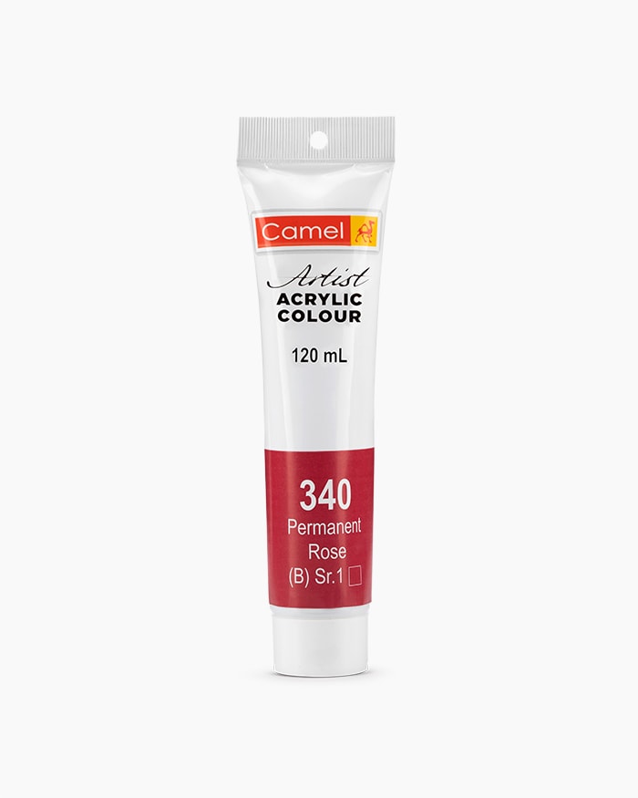 Artists' Acrylic Permanent Rose 120 ML SR1