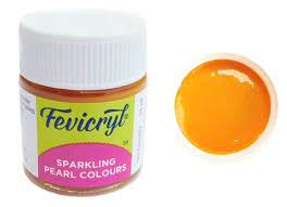 Fevicryl Sparkling Pearl 10ml 907 Golden Yellow