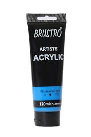 Artists' Acrylic Fluorescent Color Blue 120 ML