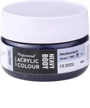 Acrylic Color Heavy Body 50ml Series -1 Prussian Blue