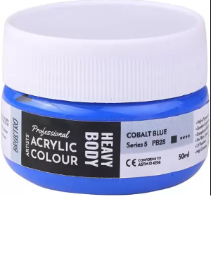 Acrylic Color Heavy Body 50ml Series -5 Cobalt Blue
