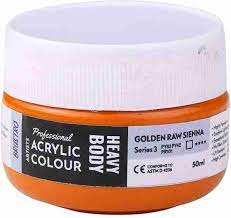 Acrylic Color Heavy Body 50ml Series-3 Golden Raw Sienna