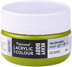 Acrylic Color Heavy Body 50ml Series-3 Yellow Green