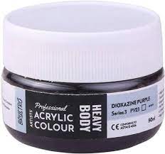 Acrylic Color Heavy Body 50ml Series-3 Di Oxazine Purple
