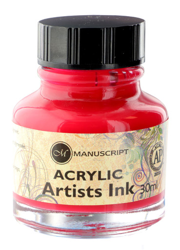 Acrylic Artists Ink - 30ml pink