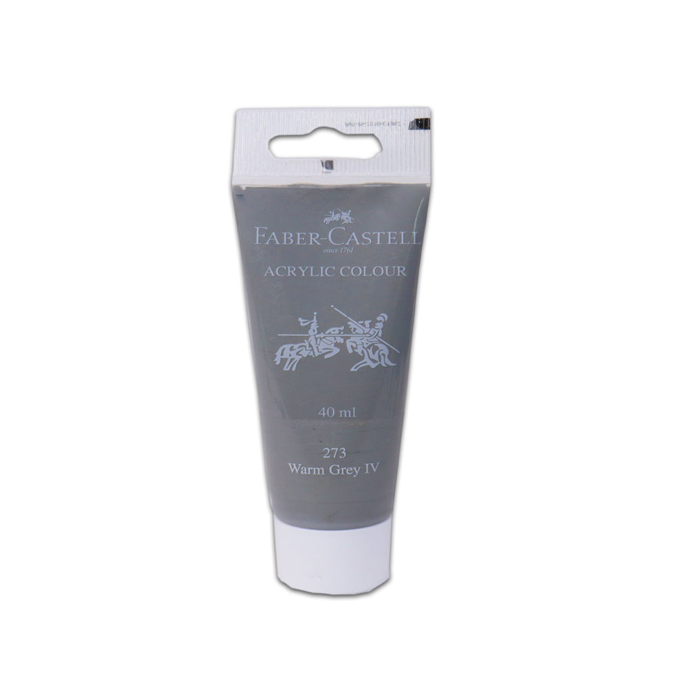 Acrylic Colours 40ml Tube Warm Grey IV