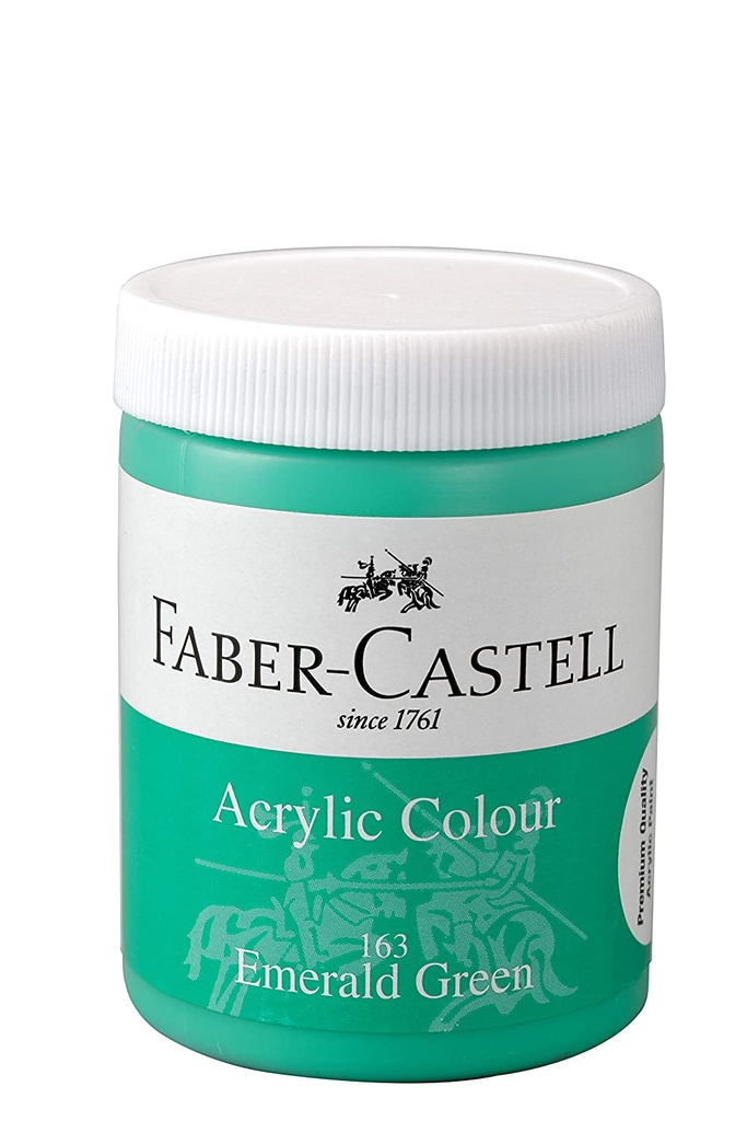 Acrylic Colours 140 ml Jar Emerald Green