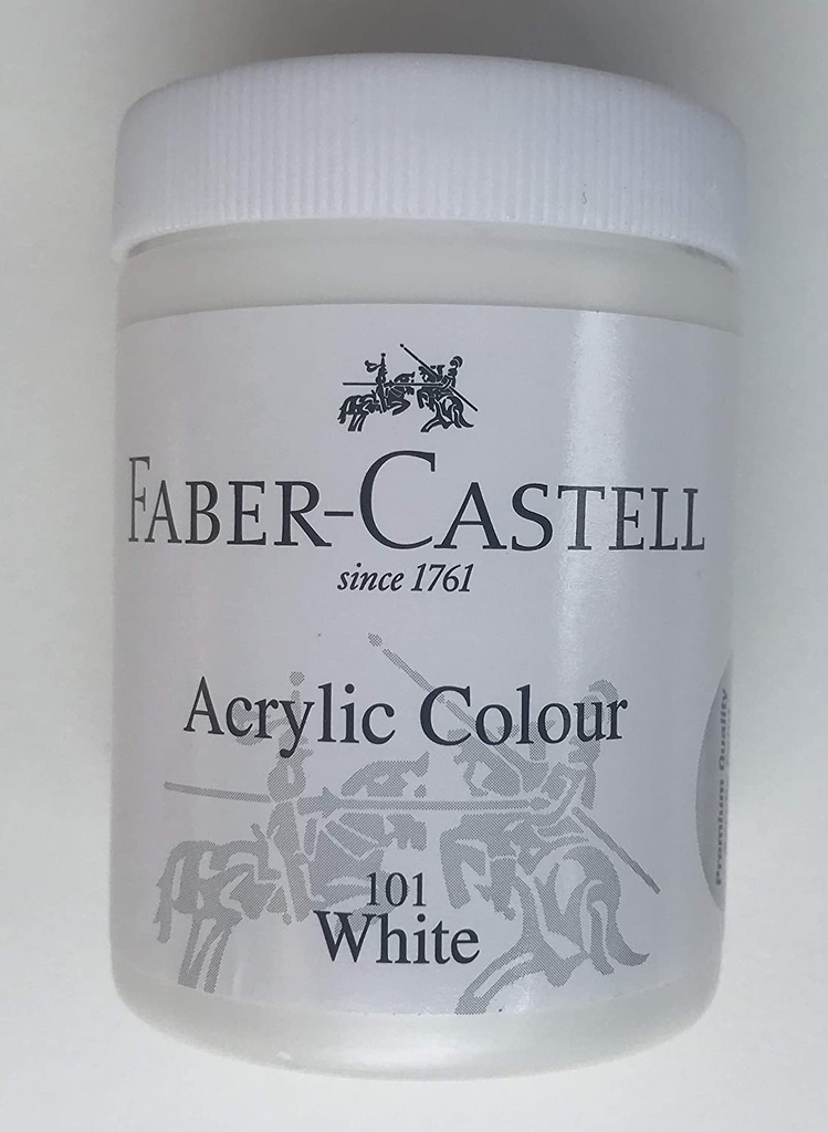 Acrylic Colours 140 Ml Jar White