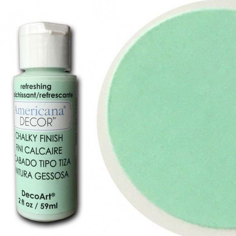 Americana Chalky Finish Paint 2 Oz. Refreshing