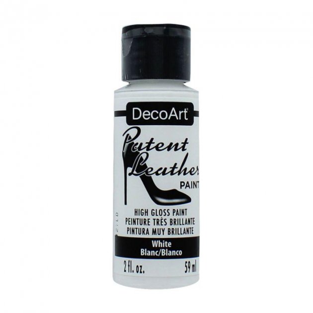Patent Leather 2 Oz. White