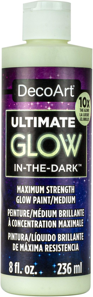 Ultimate Glow in the Dark Paint 8 Oz.