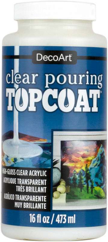 Clear Pouring TopCoat - 16 Oz.