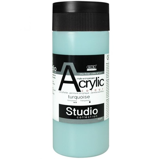 [0060123] Kck Studio Acrylic 520 ML- Turquoise
