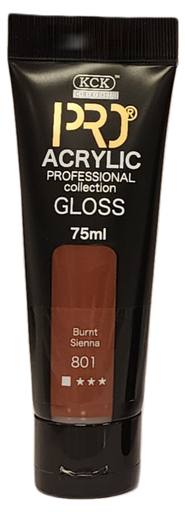 [0260111] Acrylic Pro 75 ML Burnt Sienna