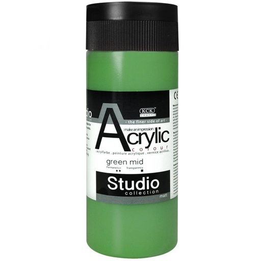 [0260122] Acrylic Studio 520 ML Green Mid