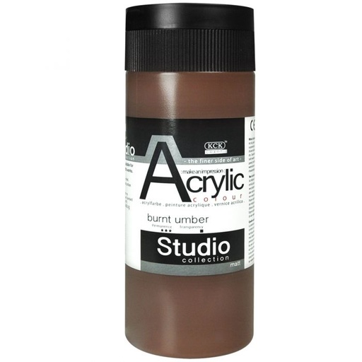 [0260127] Acrylic Studio 520 ML Burnt Umber