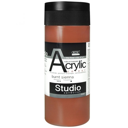 [0260130] Acrylic Studio 520 ML-  Raw Sienna