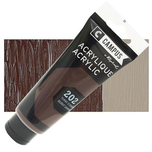 [0260410] Sennelier Acrylique Campus 100 ML Burnt Umber