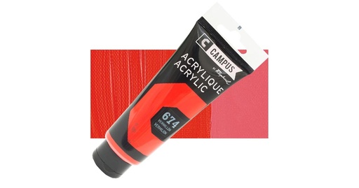 [0260442] Acrylique Campus 100 ML Vermilion