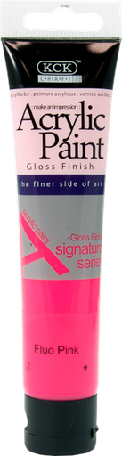 [0260461] Acrylic Paint  75 ML Fluorescent Pink