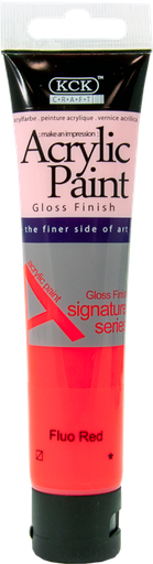 [0260469] Acrylic Paint 75 ML Fluorescent Red