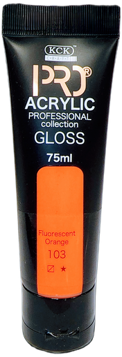 [0260476] Acrylic Pro 75 ML - Fluorescent Orange