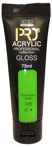 [0260478] Acrylic Pro 75 ML-  Fluorescent Green