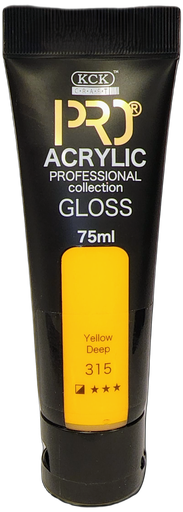 [0260488] Acrylic Pro 75 ML-  Yellow Deep