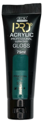 [0260494] Acrylic Pro 75 ML  Phthalo Green