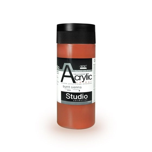 [0260524] Acrylic Studio 520 ML Burnt Sienna