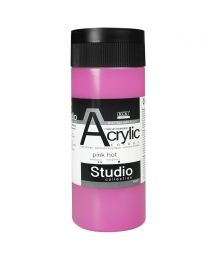 [0260536] Acrylic Studio 520 ML- Pink Hot