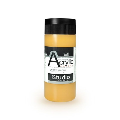 [0260547] Acrylic Studio 520 ML- Yellow Ochre