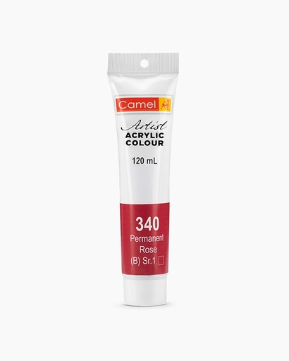 [0260664] Artists' Acrylic Permanent Rose 120 ML SR1