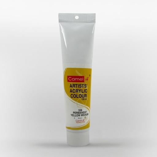 [0260688] Camel Acrylic Colour Permanent Yellow Medium 120 ML SR2