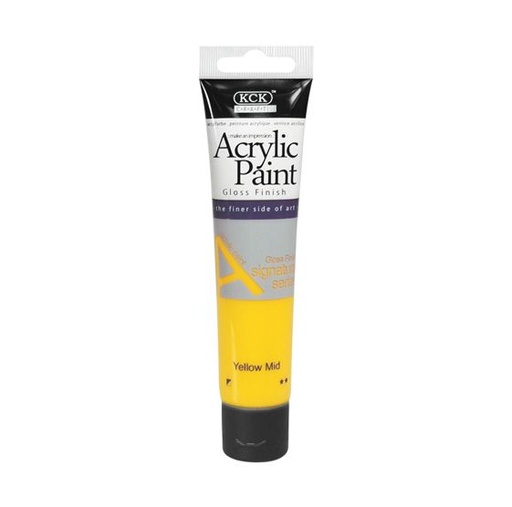 [0260802] Acrylic Paint 75 ML Yellow Mid