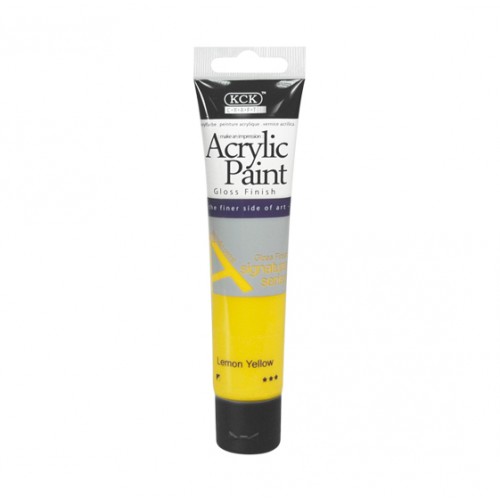 [0260804] Acrylic paint 75 ML Lemon Yellow