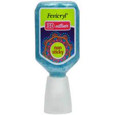 [0260901] Fevicryl OutLiner 20ml Glitter 404 Blue
